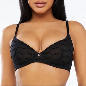Savage X Fenty Black Lace Underwire Bra